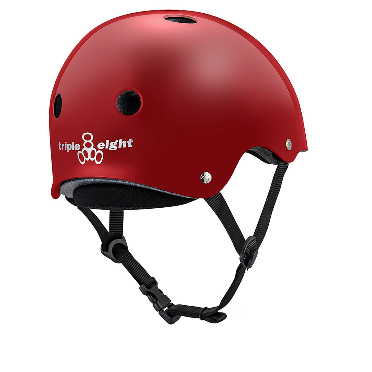 Triple Eight Deep Cover Helmet - Ideal for Skateboarding, Bicycling, BMX, and Roller Skating