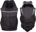 Motorcycle Airbag Vest Cycling Motorcycle Cylinder Vest Mechanical Trigger, Full of Air Bag Within 0.5 Seconds Reduce The Impact to Protect Your Safety (Without CO2 Cylinder)