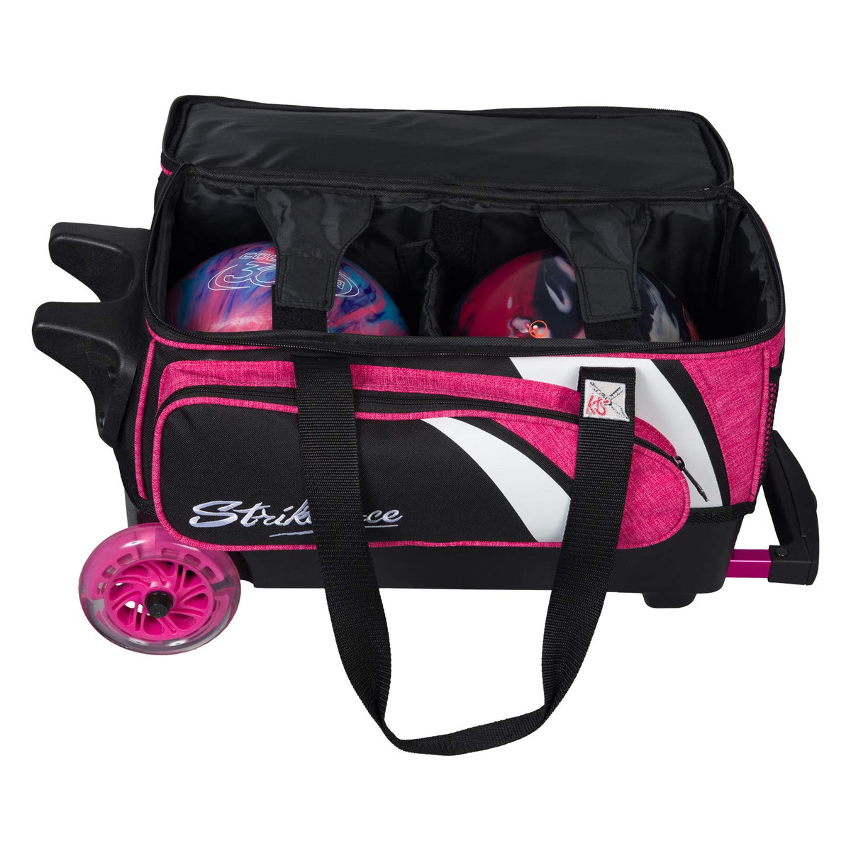 KR Strikeforce Cruiser Smooth Double Roller with Shoe Compartment and Side Accessory Pocket