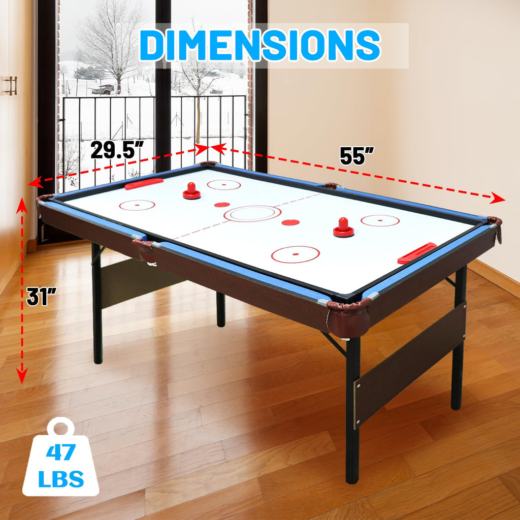 Seydrey 6-Foot Portable Foldable Pool Table with All Accessories â Compact Billiards Table for Home, Game Room, Apartment