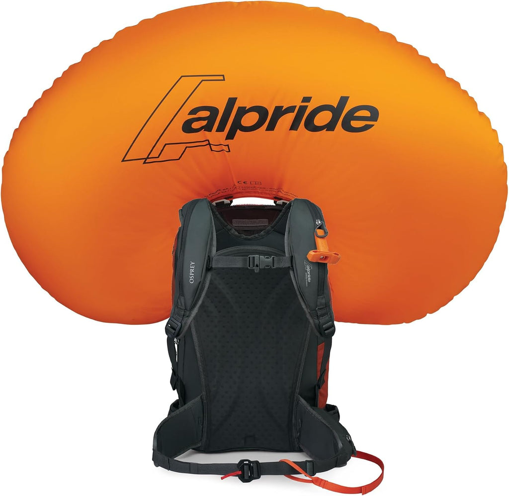 Osprey Sopris Pro 30L Women's Ski Backpack with E2 Airbag System, Mars Orange