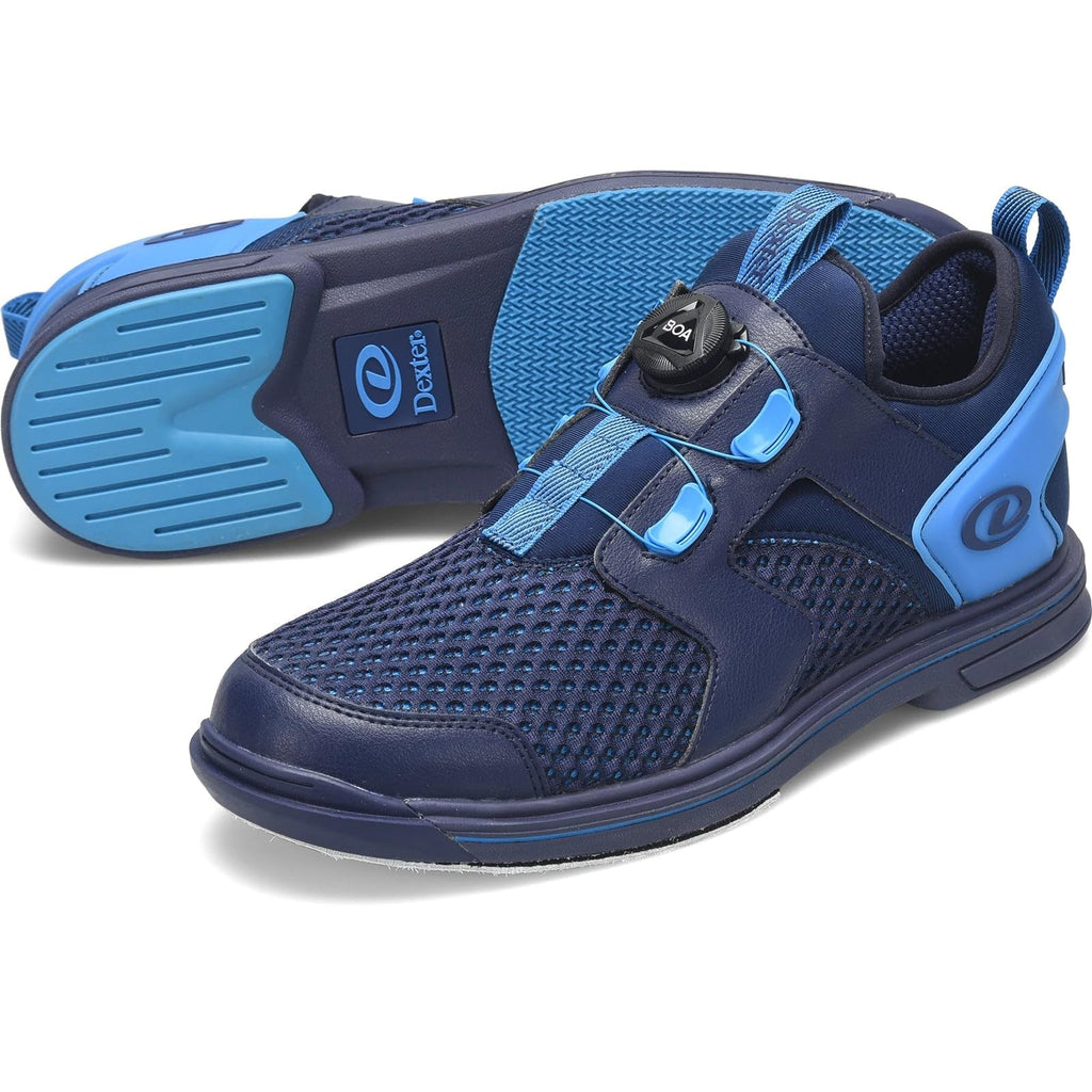 Dexter Men's Pro BOA Right Handed Bowling Shoes - Available in Medium and Wide Width - Interchangeable Slide Sole - for Right Handed Bowlers Only