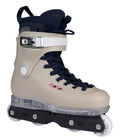 USD Sway Witzemann II Aggressive Skates for Street and Park Men's Inline Skates with IQON AG60 Rail, 57mm 92A Wheels, ABEC 9 Bearings and MYFIT Liner - Grey/Blue