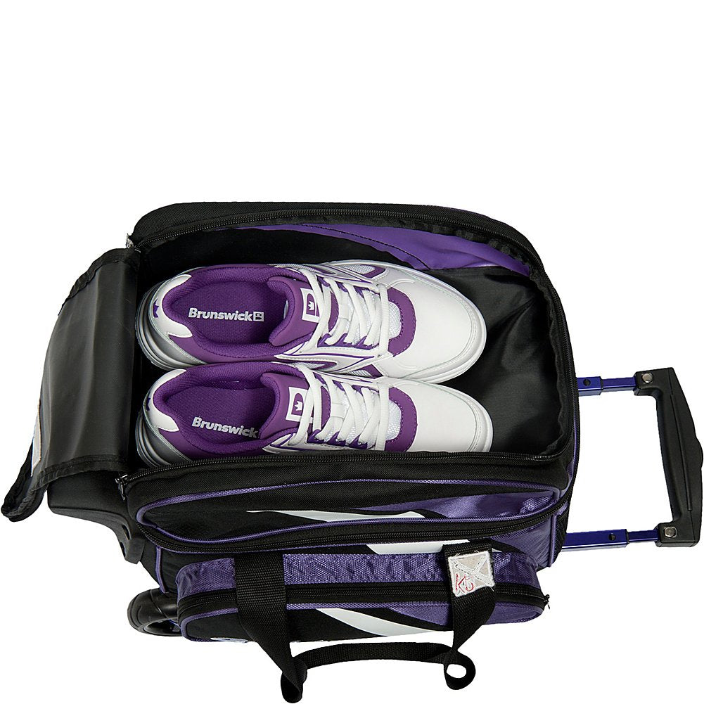 KR Strikeforce Cruiser Single Bowling Ball, Shoe and Accessory Roller Bowling Bag