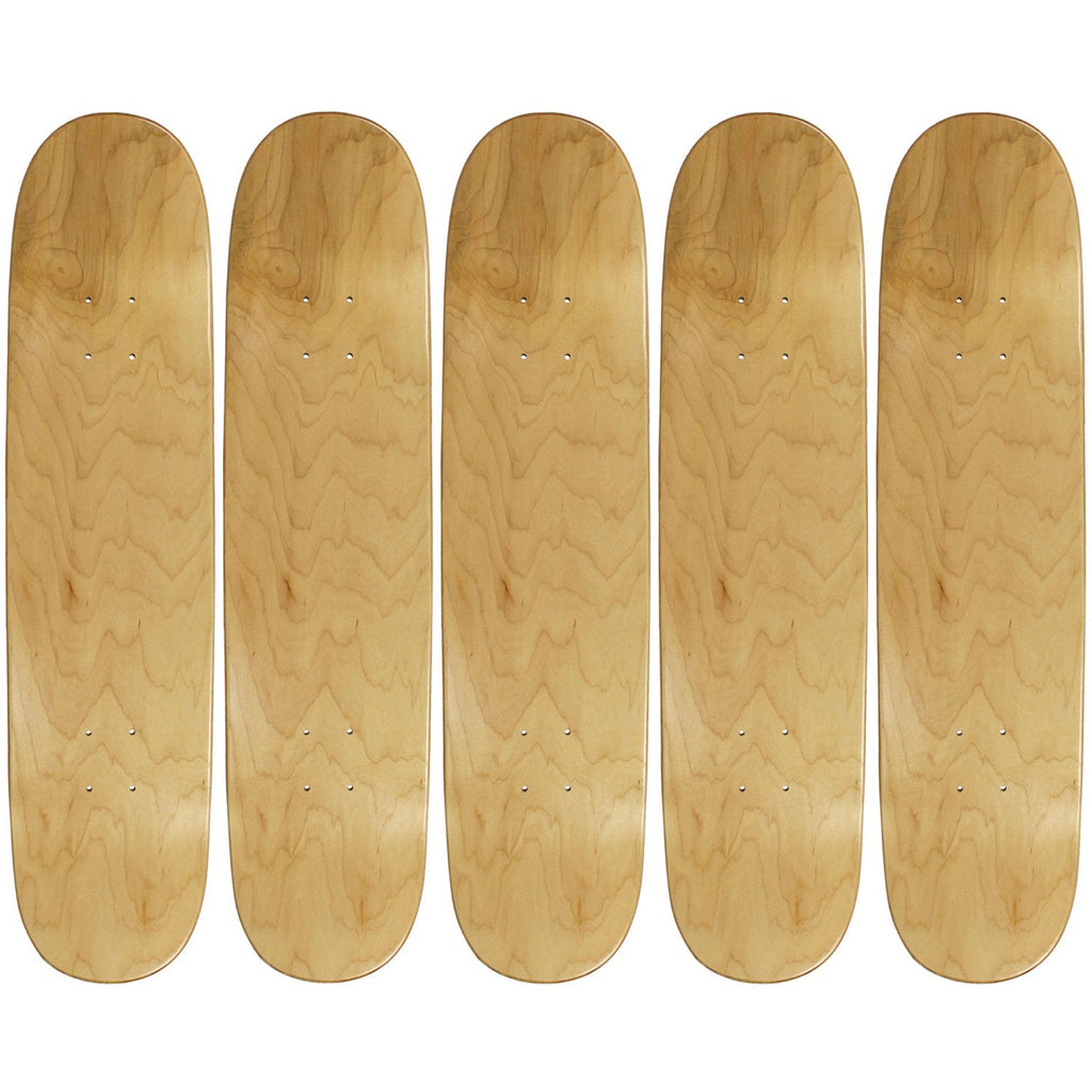 Moose 5 Pro Skateboard Decks Blank Choose Your Color + Size (7.75" 8.0" 8.25" 8.5")