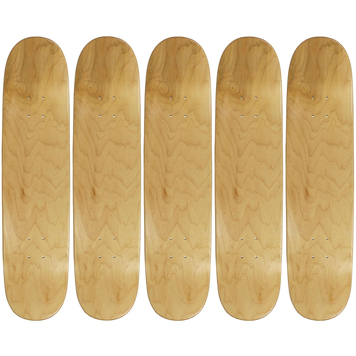 Moose 5 Pro Skateboard Decks Blank Choose Your Color + Size (7.75" 8.0" 8.25" 8.5")