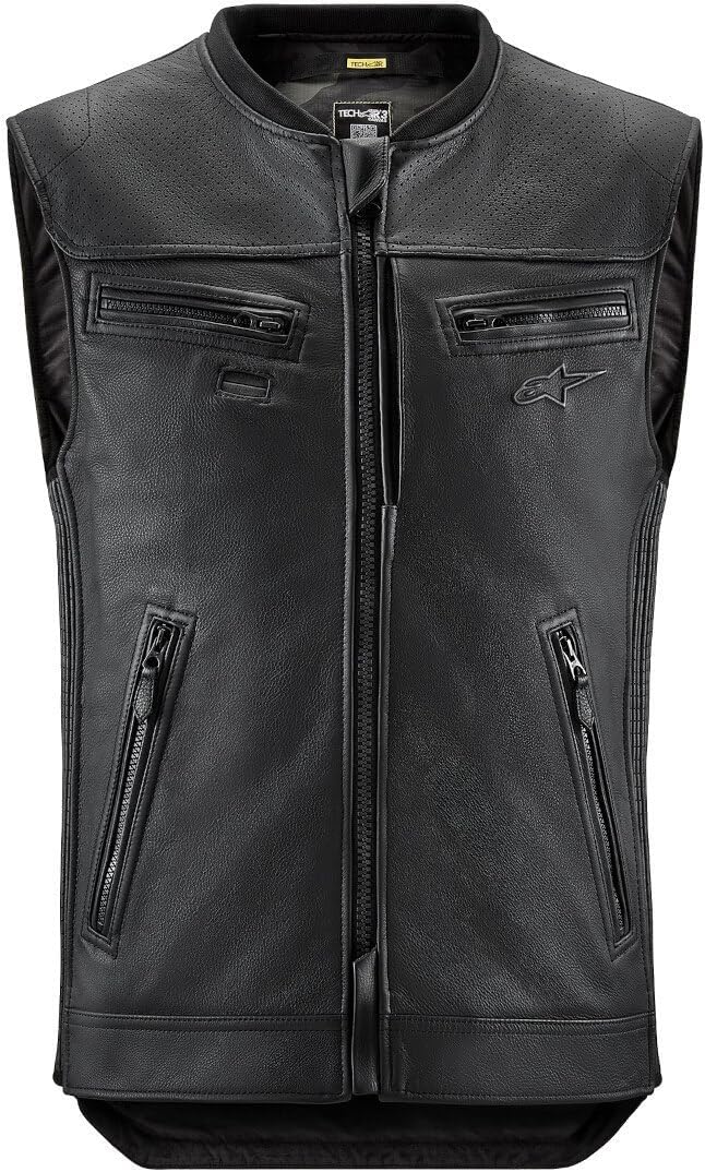Alpinestars Tech-Air 3 Leather Black System V2 M, Black