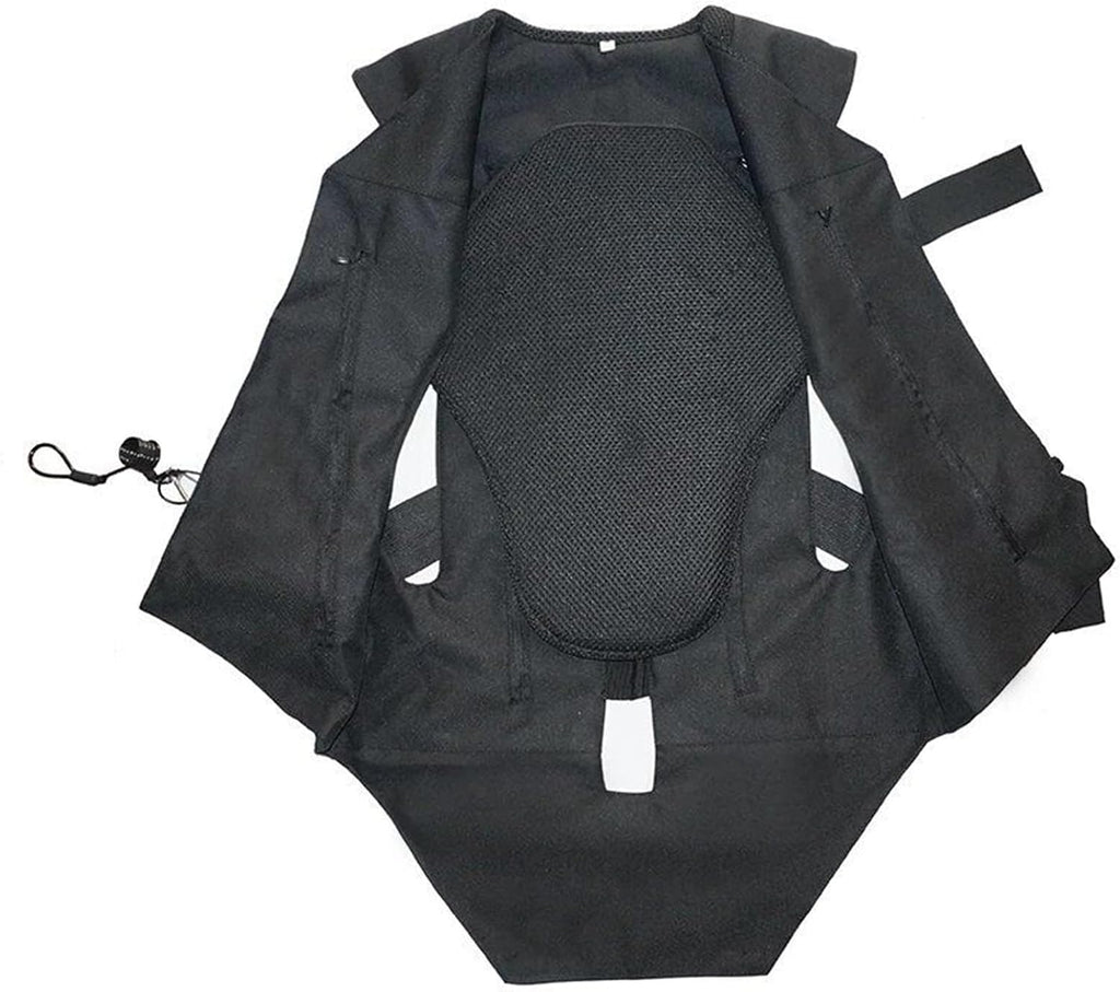Child Equestrian Airbag Vest Motorcycles/bicycle Cycling Jacket Light Weight, Suitable For All Kinds Of Cycling(Medium)
