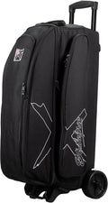 Strikeforce Hybrid X 3-Ball Roller Bowling Bag Black