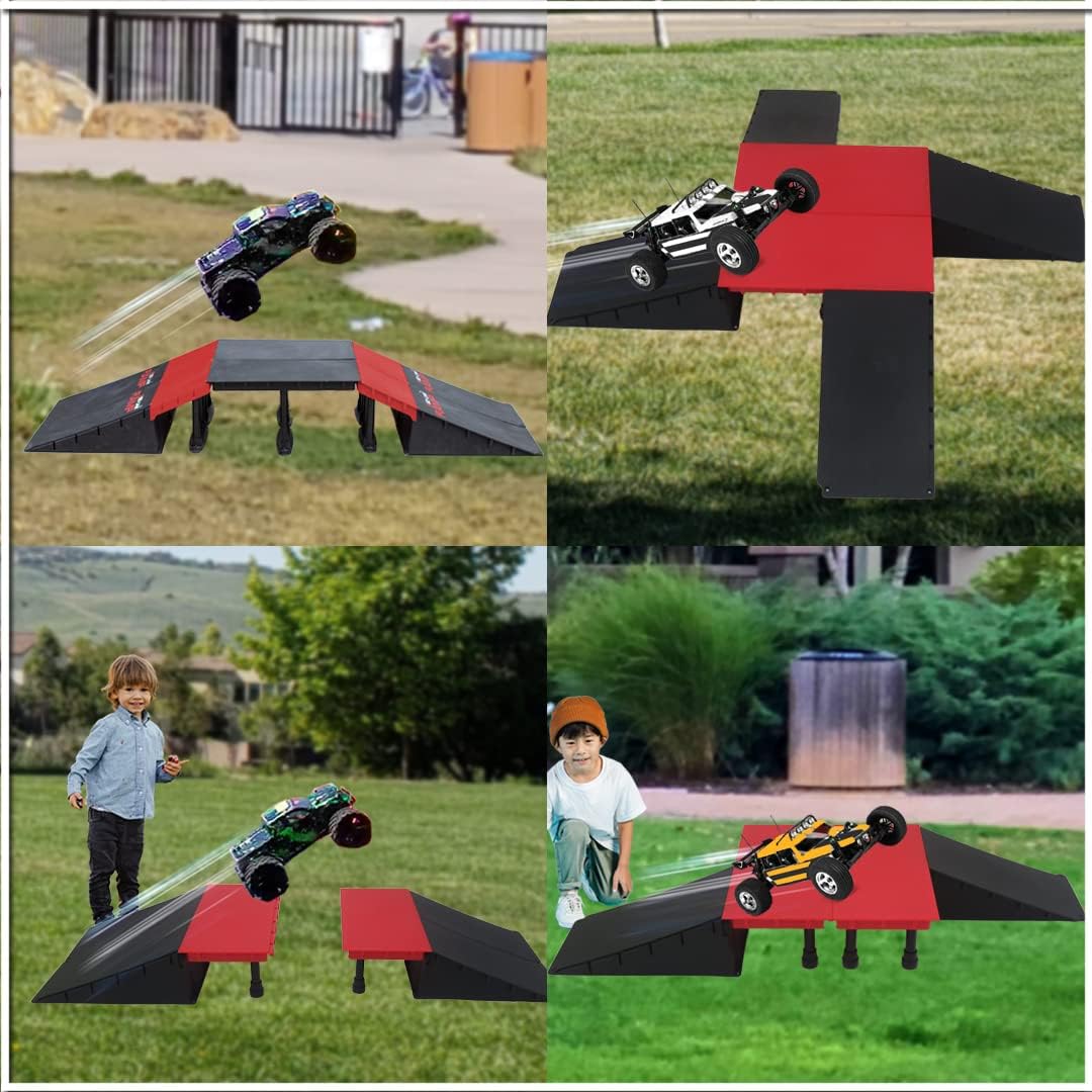 PLATPORTS Skate Ramp, Skateboard Ramp, BMX, Bike Ramps for Kids Ages 6-12, Kicker Ramp, Skateboard Ramps for Kids Ages 6-12