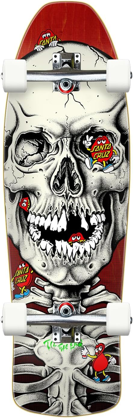 Santa Cruz Dot Dudes 10.32in x 34.0in Shaped Skateboard Cruzer