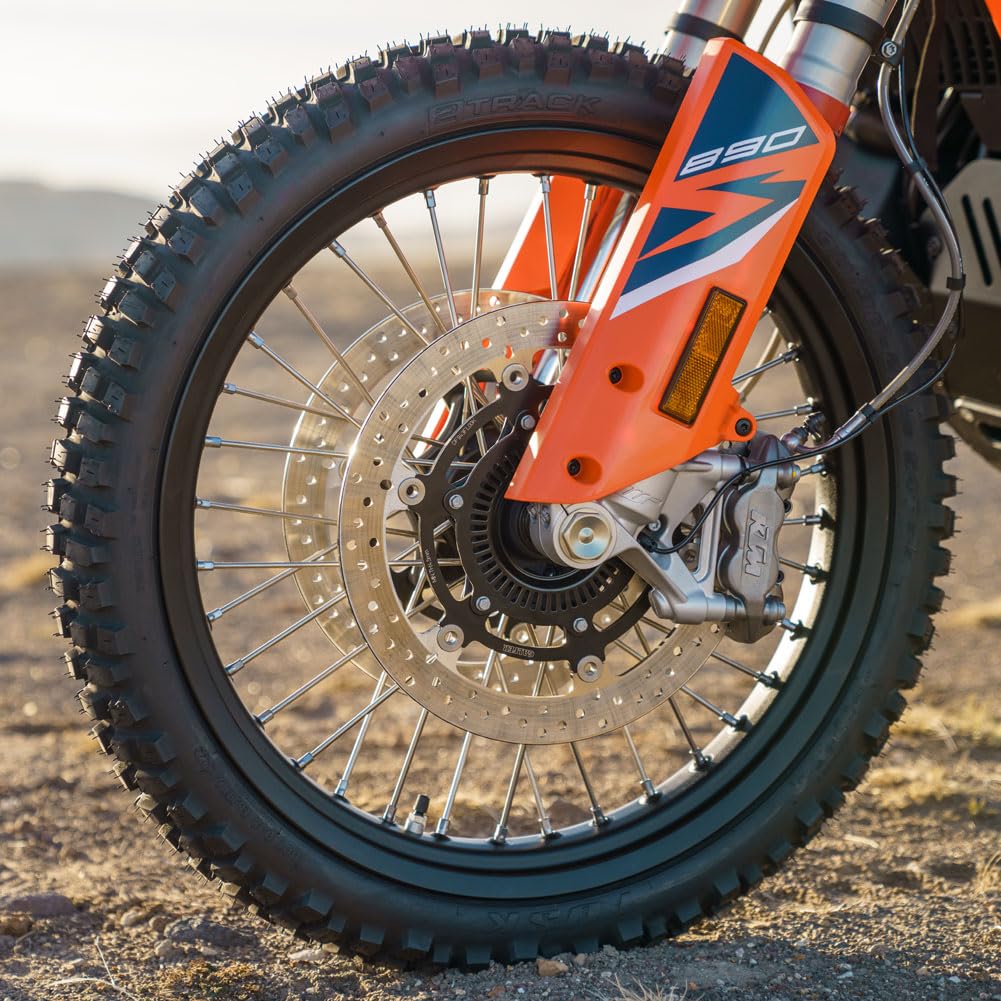 Tusk 2Track Adventure Tire Rear 150/70B-18 (70T) â Dual-Sport Motorcycle Tire, Directional Knobby Tread, Durable Bias Construction, DOT Compliant