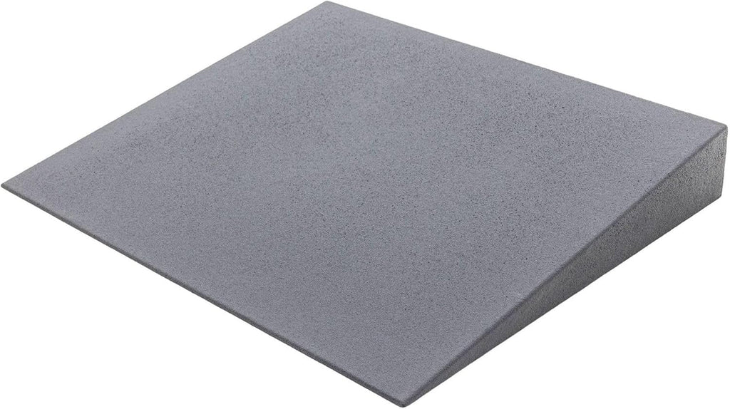 5" Doorway Threshold Wheelchair Ramp, 800 lb Cap, Solid Foam, Silver Spring