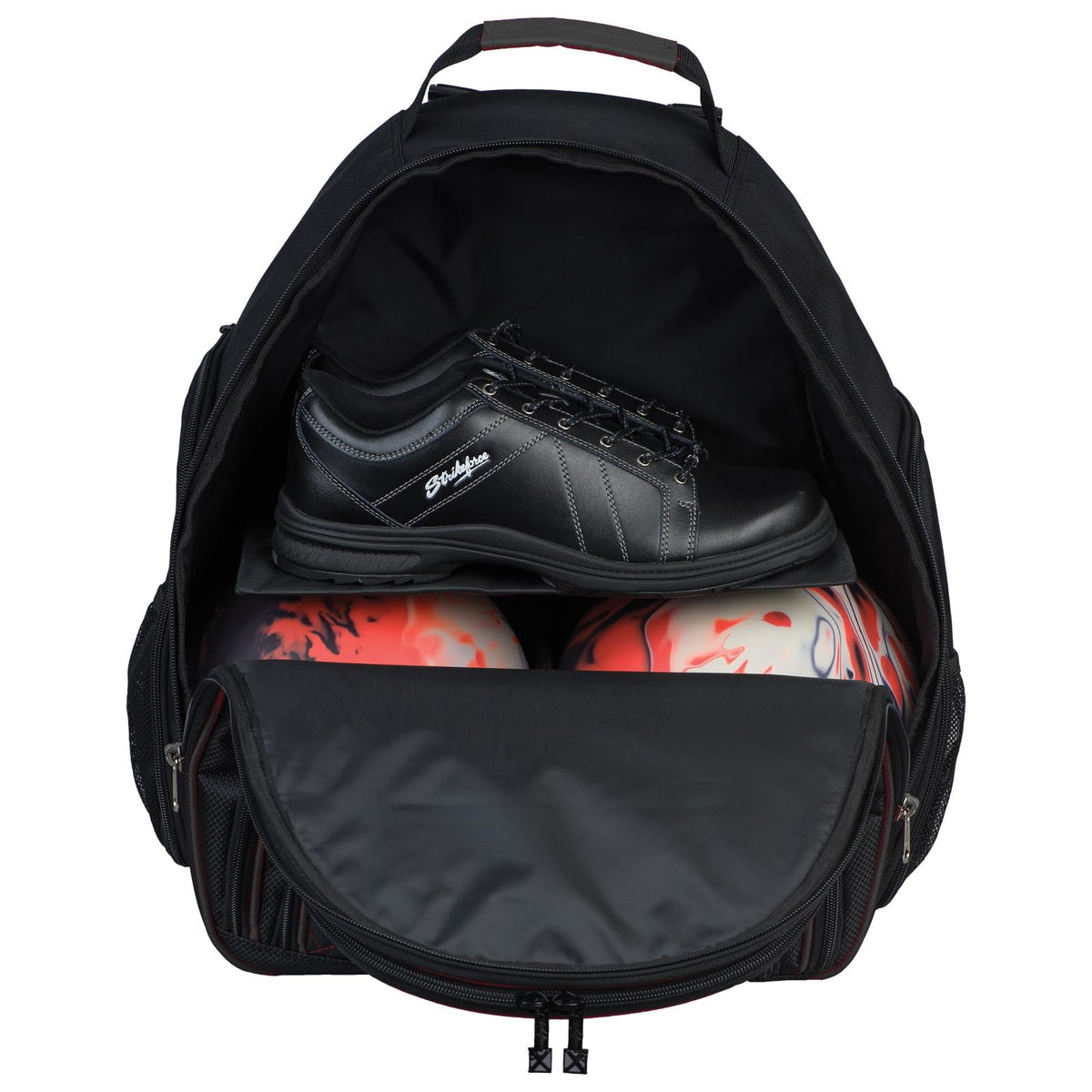 KR Strikeforce Royal Flush Deuce 2-Ball Bowling Backpack Holds Two Balls, Shoes & Accesseries