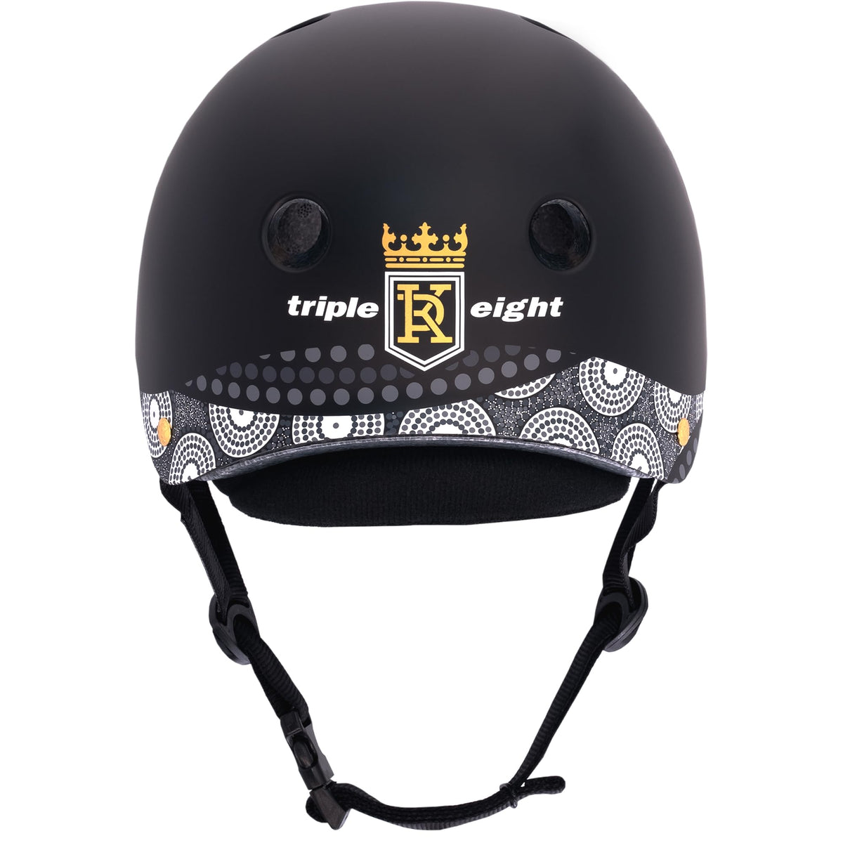 Triple Eight Deep Cover Helmet - Ideal for Skateboarding, Bicycling, BMX, and Roller Skating