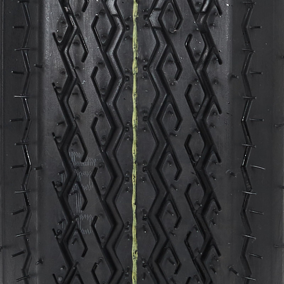 Garvee 2-Pack Trailer Tires On Rim 5.30-12 530-12 530X12, Load Range C, 6PR, 5 Lug 12 In. White Spoke Wheel, 5 On 4.5" Durable Trailer Tire Travel/Camper/Utility/Boat, Set of 2