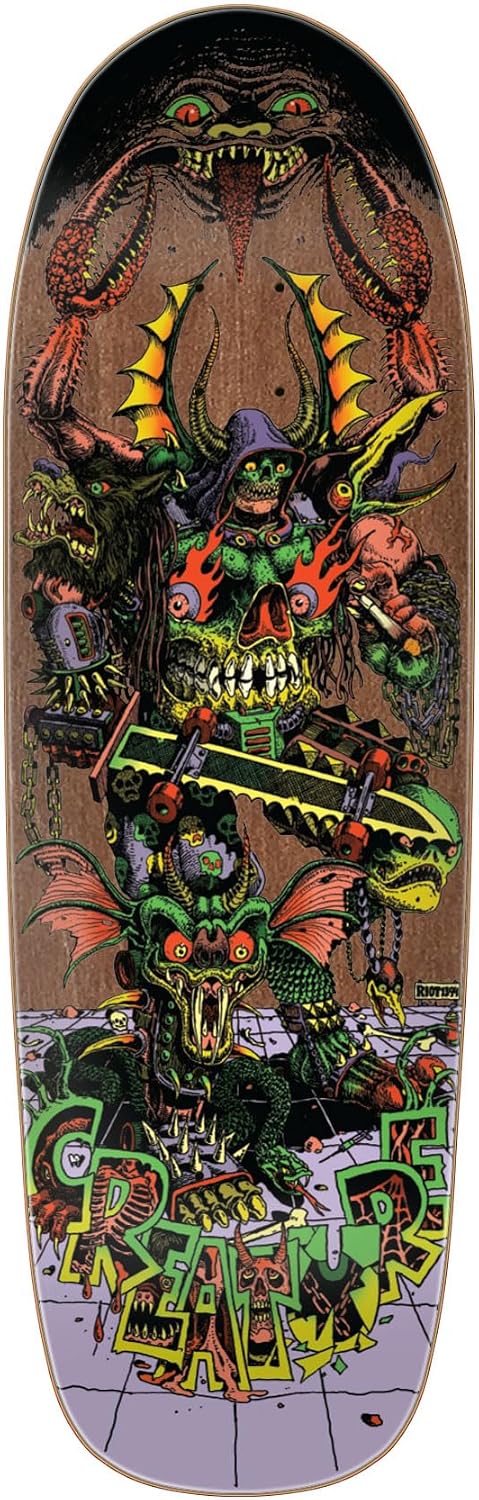 Creature Hallucination Beast 9.55in x 30.46in Skateboard Decks