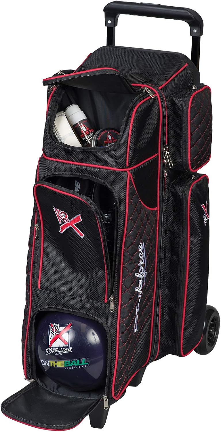 KR Strikeforce Royal Flush 4x4 Premium Four Ball Roller Bowling Bag
