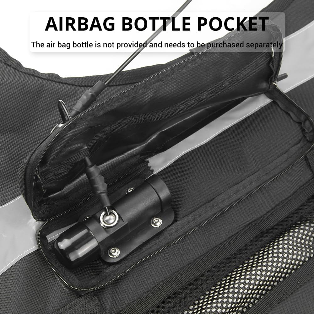Upgraded Motorcycle Airbag Vest for Men Women Protective Gear