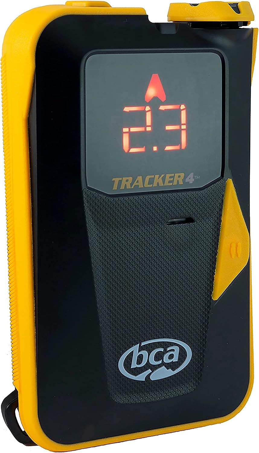 BCA Backcountry Access T4 Turbo Avalanche Beacon Kit Rescue Package - Includes the Tracker 4 Transceiver, 300 Centimeter Avalanche Probe, and Shovel with Saw.