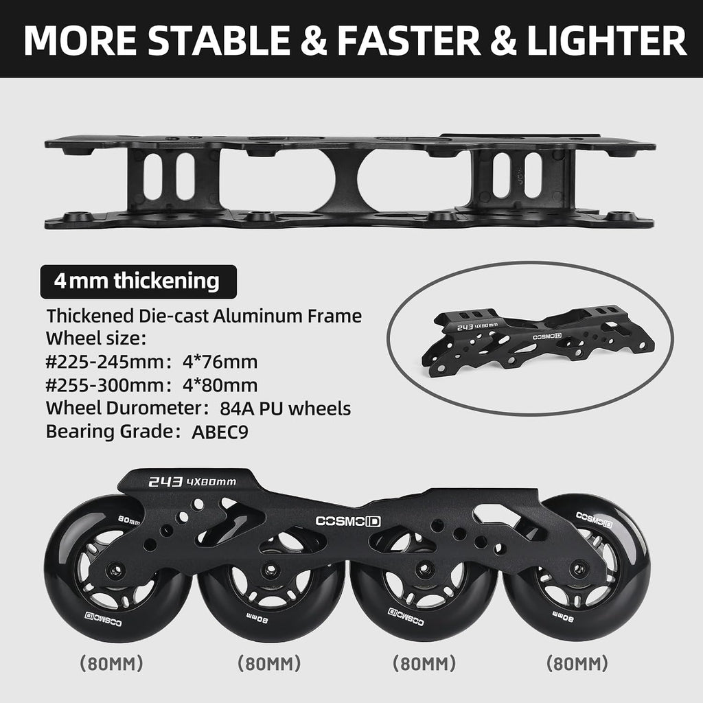 TC Inline Skates for Adults & Teens