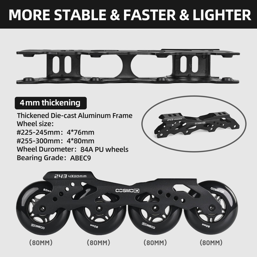 TC Inline Skates for Adults & Teens