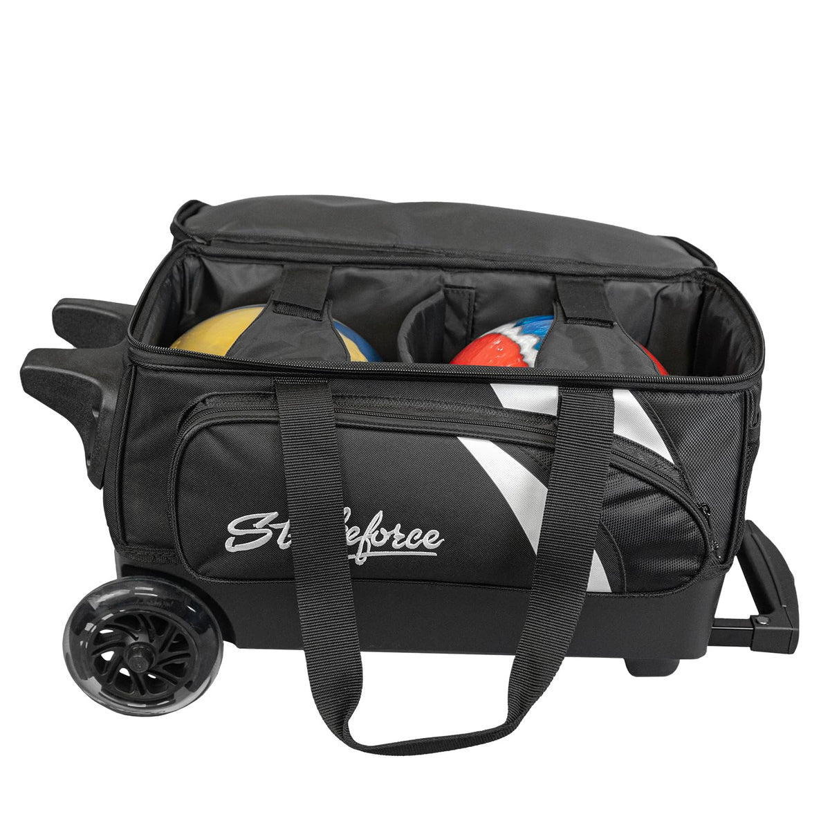 KR Strikeforce Cruiser Smooth Double Roller with Shoe Compartment and Side Accessory Pocket