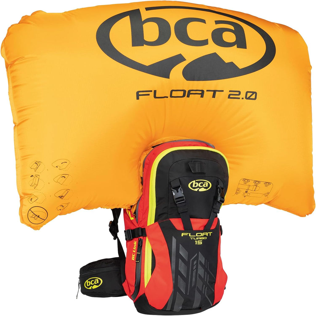 BCA Float 15 Turbo Avalanche Airbag 2.0 - Warning red/Black
