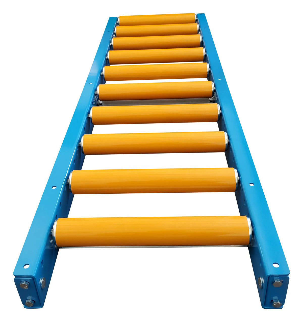 Ultimation Guide Rails Gravity Conveyor Medium Duty, 1.9"D Rollers|5' Rails