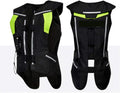 Riding Inflatable Anti-fall Vest Men's Motorcycle Cylinder Vest Trigger The Airbag In 0.2 Seconds To Protect Riding Safety Abrasion-resistant And Tear-soft, Easy To Clean (Without CO2 Cylinder)