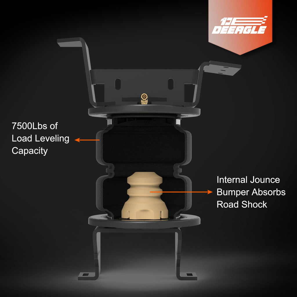 DEEAGLE Rear Air Bags Suspension for Silverado Sierra 3500HD 2500HD