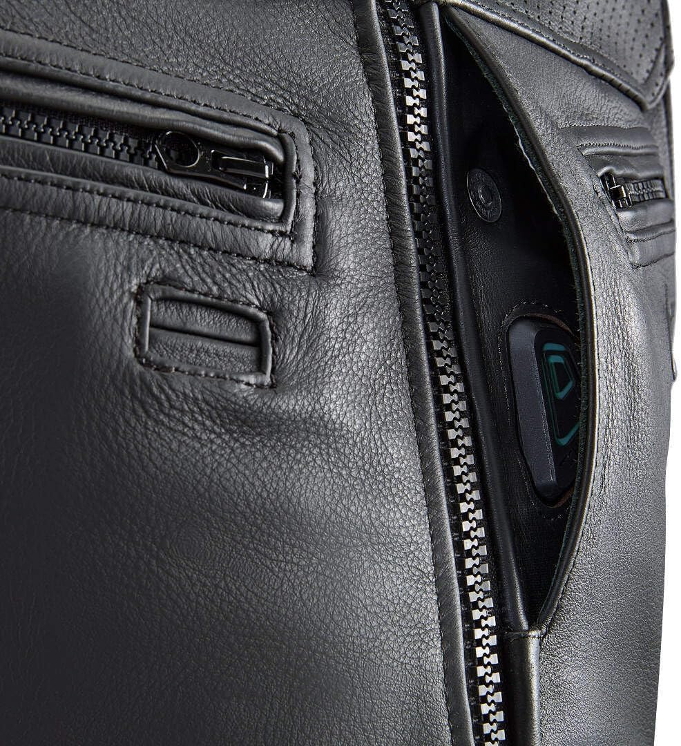 Alpinestars Tech-Air 3 Leather Black System V2 M, Black