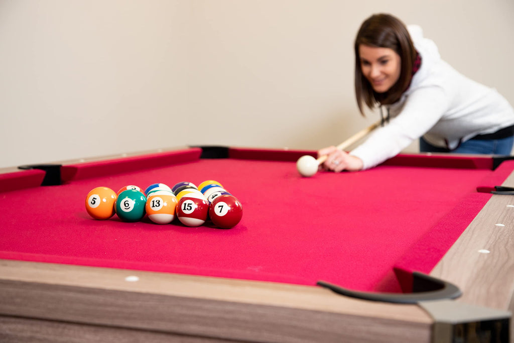 Hathaway Pool Table Combo Set with Benches