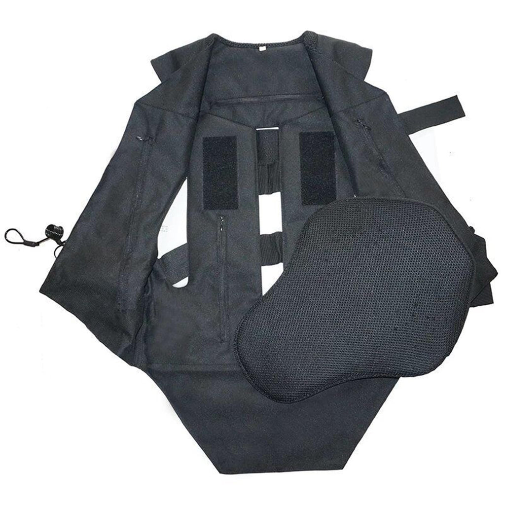 Adult Equestrian Airbag Vest Equestrian Performance Jackets Can Be Reused Suitable For Motorcycles And Horse Riding Vests(Large)