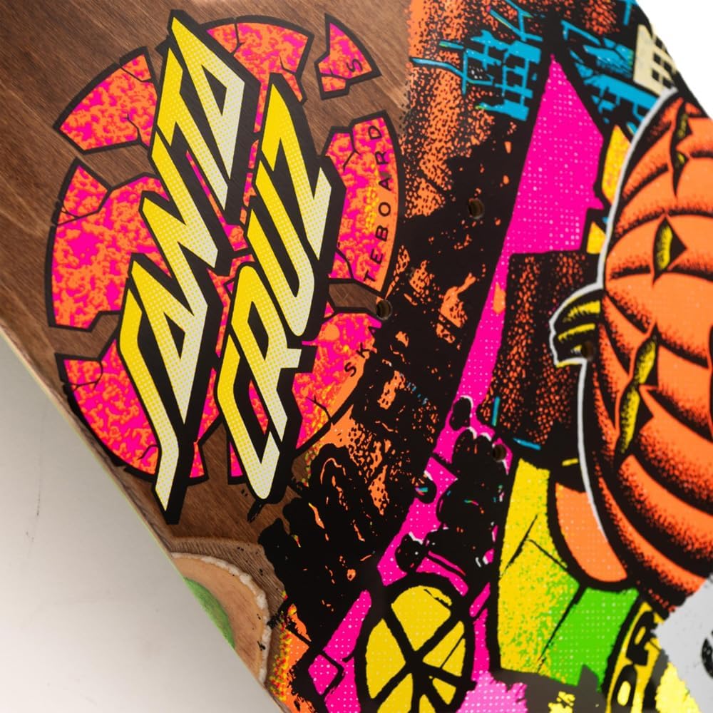 SANTA CRUZ Kendall Street Art Collage VX Deck 9.00in x 32.00in Skateboard Decks