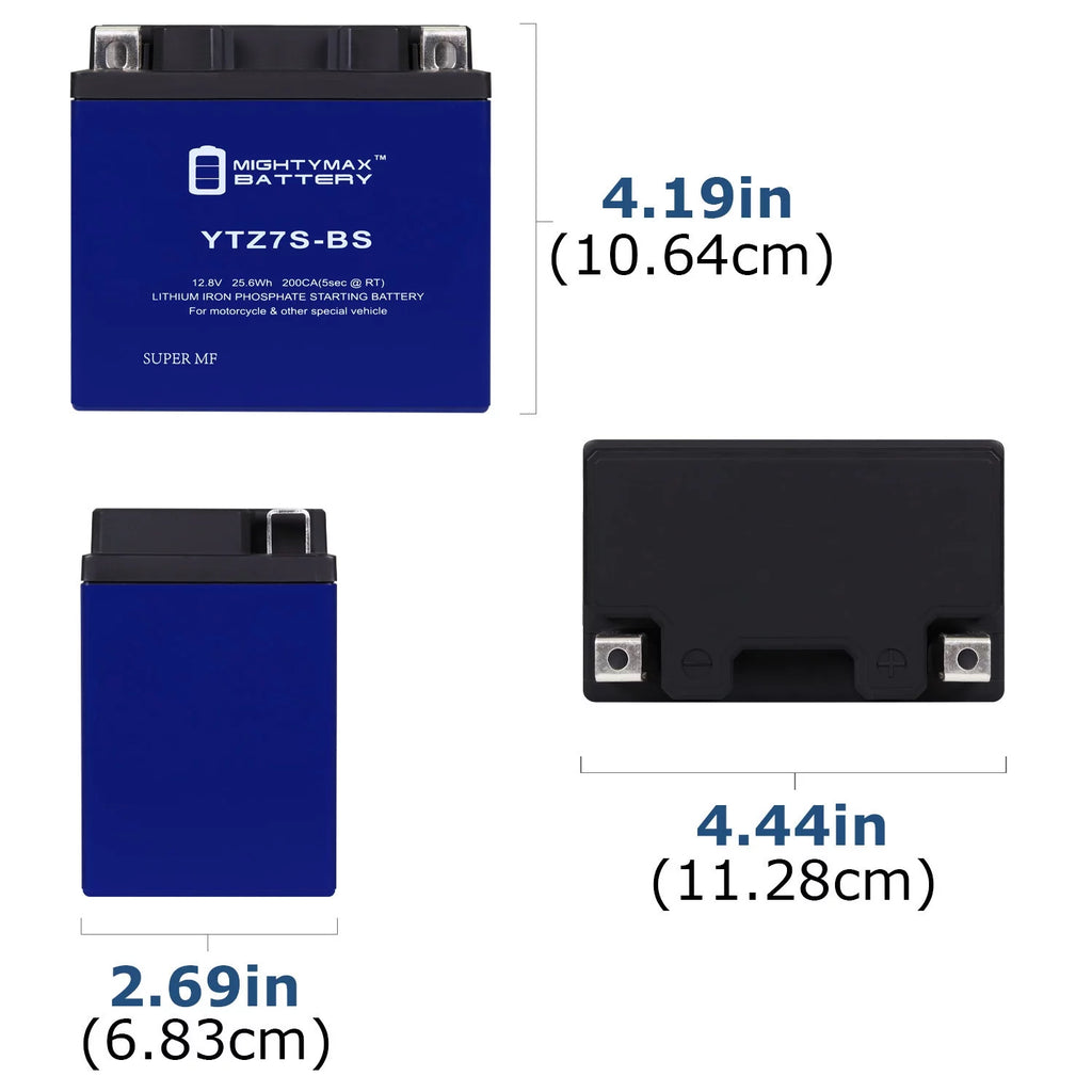 YTZ7S Lithium Battery Replacement for Yamaha YZF-R1 2015