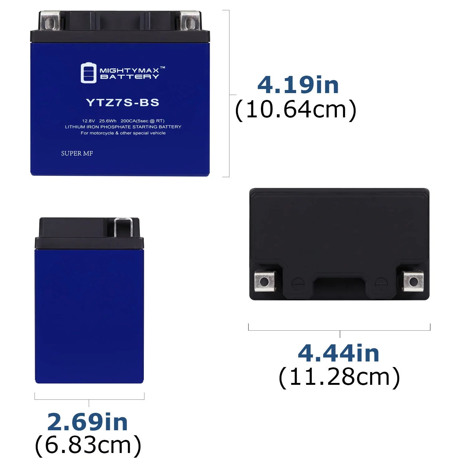 YTZ7S Lithium Battery Replacement for Yamaha YZF-R1 2015