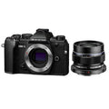 OM-5 Mirrorless Digital Camera with M.Zuiko Digital ED 12mm f/2 Lens, Black