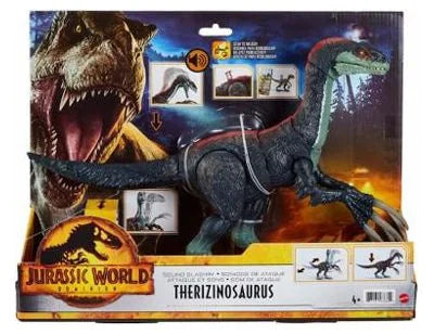 Jurassic World Dominion Sound Slashin Therizinosaurus Dinosaur Figure Toy