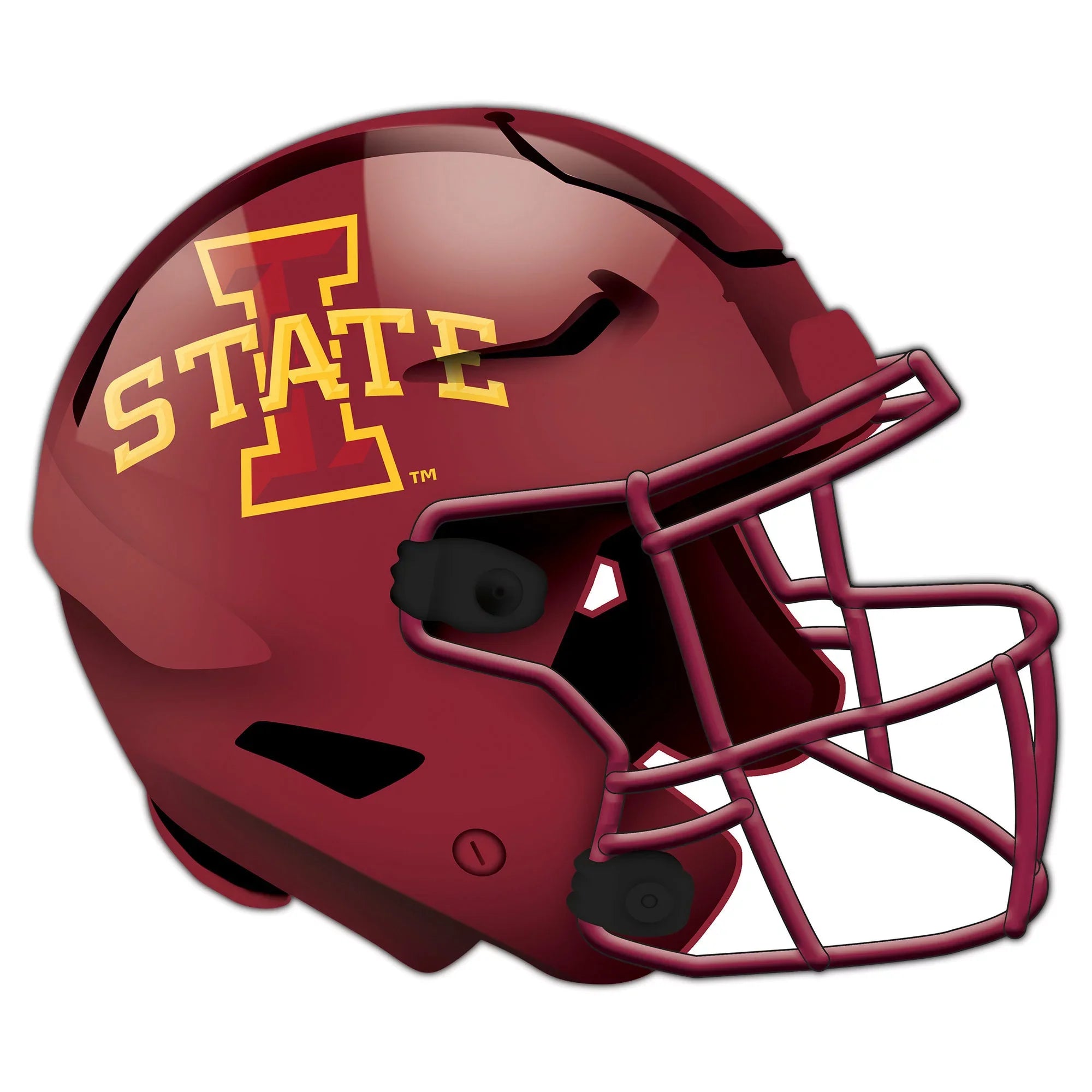 Iowa State Cyclones 24'' Authentic Helmet Cutout