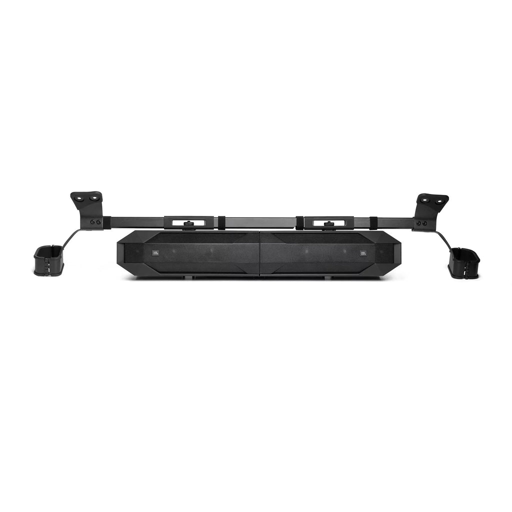 JBL JBLBB4005D - 5-Door Passive Sound Bar Compatible with Bronco with MB Quart NA2-400.2 compact Two Channel, 400 watt Powersports amplifier and Bronco Install Accessories