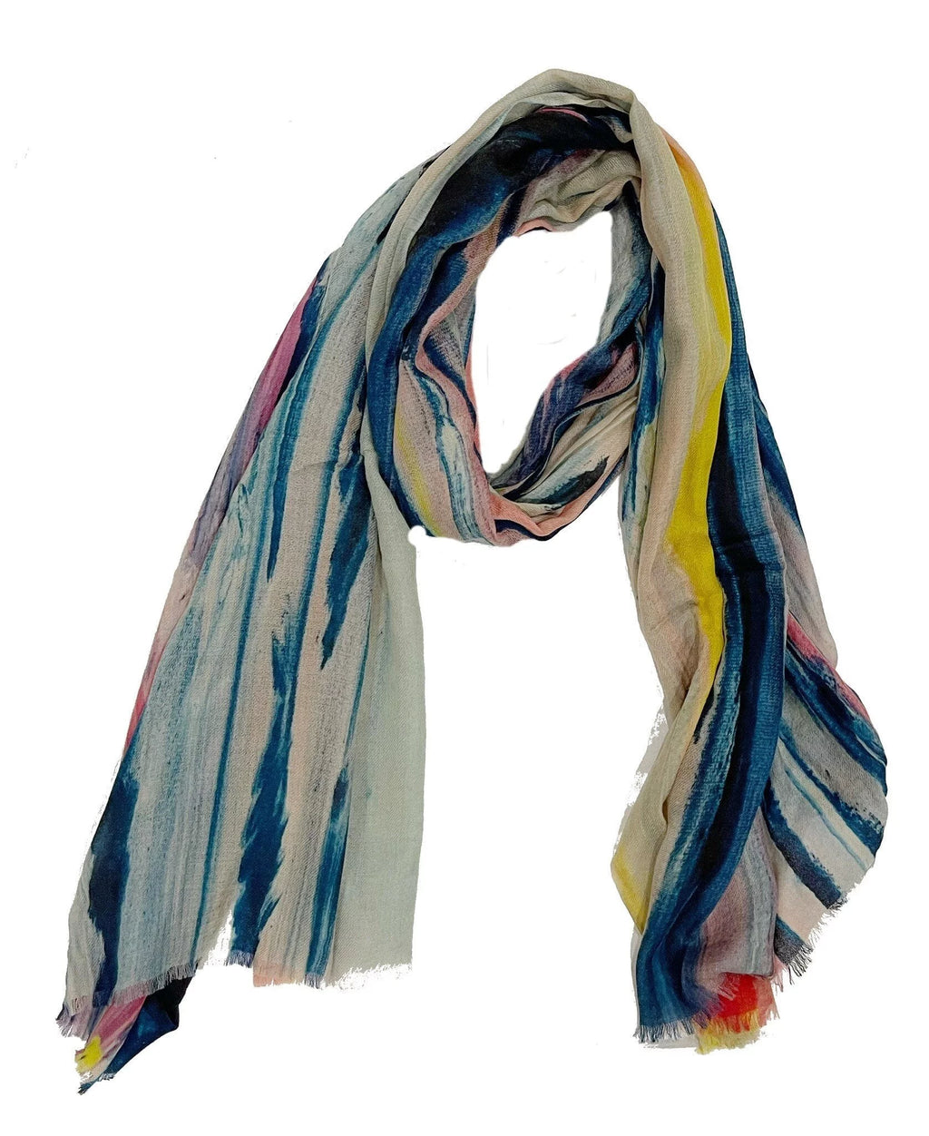 Moonlight Beach CA - Cashmere/Wool Blend Scarf by James Paul Cheung