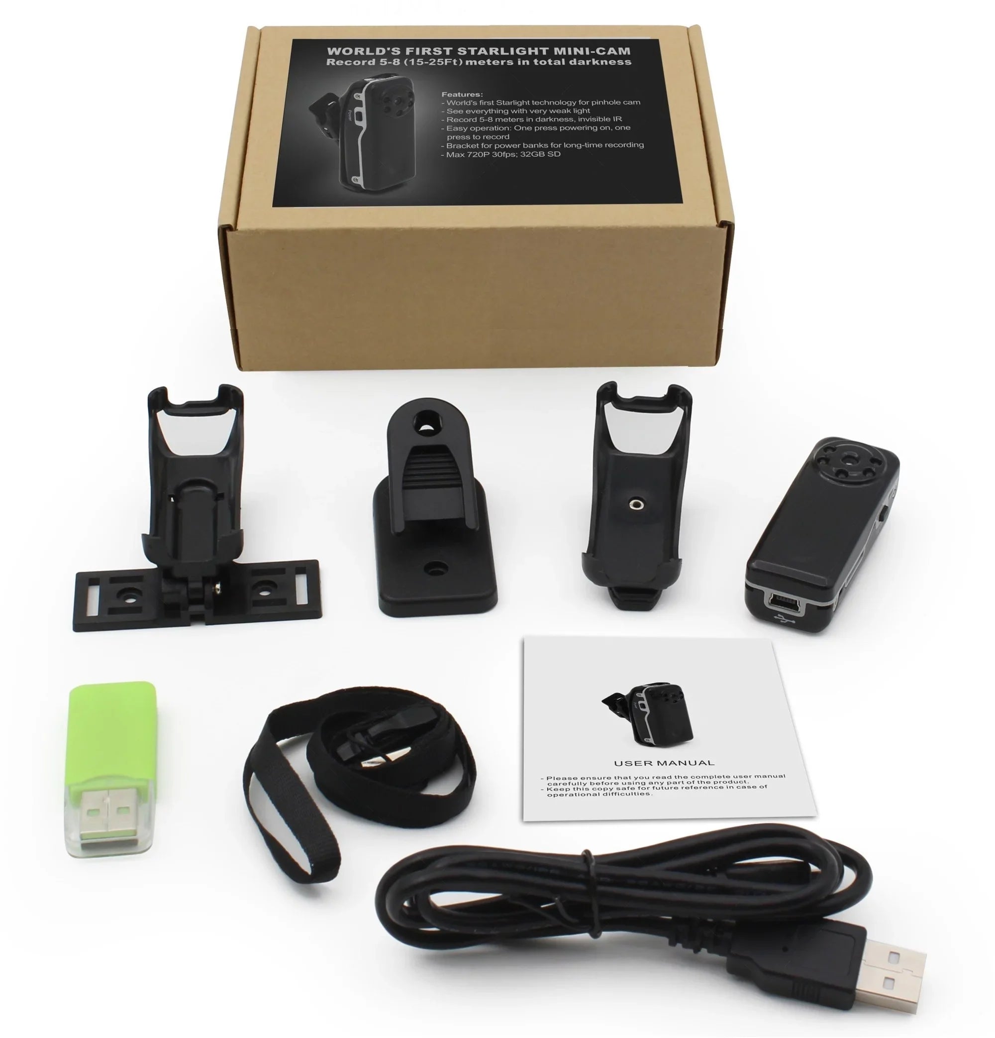 Patrol Cop MINI Security Camera Motion Detect Infrared Camcorder
