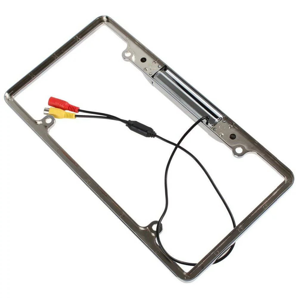 Waterproof HD Wide Angle License Plate Car Rear View Backup Camera Night Vision