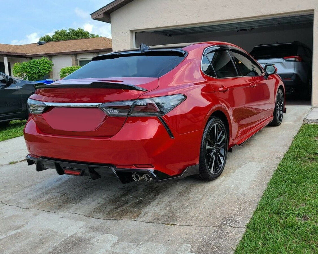 Kojem Rear Trunk Spoiler Lid Wing for 2018-2021 Toyota Camry SE XSE LE XLE M4 Style 19 20 Glossy Black