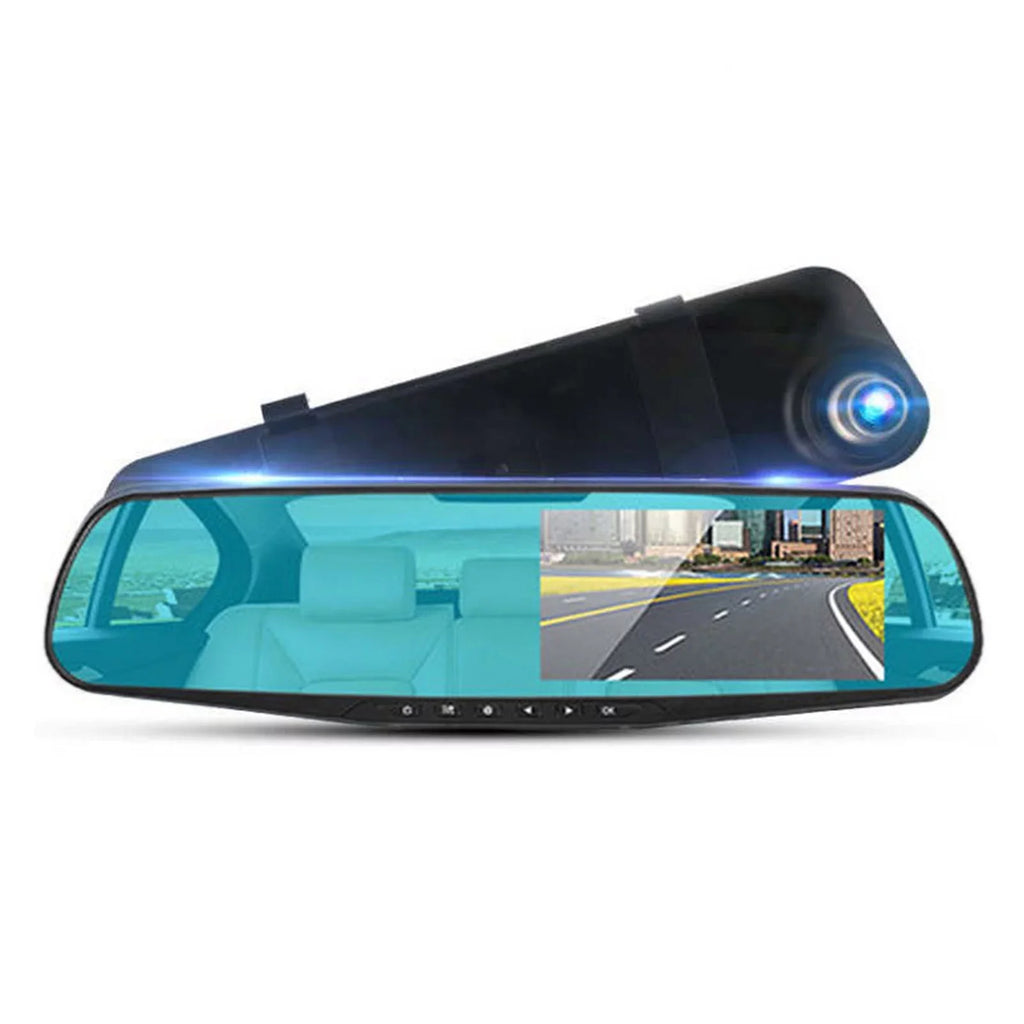 moobody Dual Camera Car Driving Recorder - 1080P Full HD Dual Dash Cam with 170°Wide Angle Lens, Loop Recording, and Motion Detection System for Optimal Security