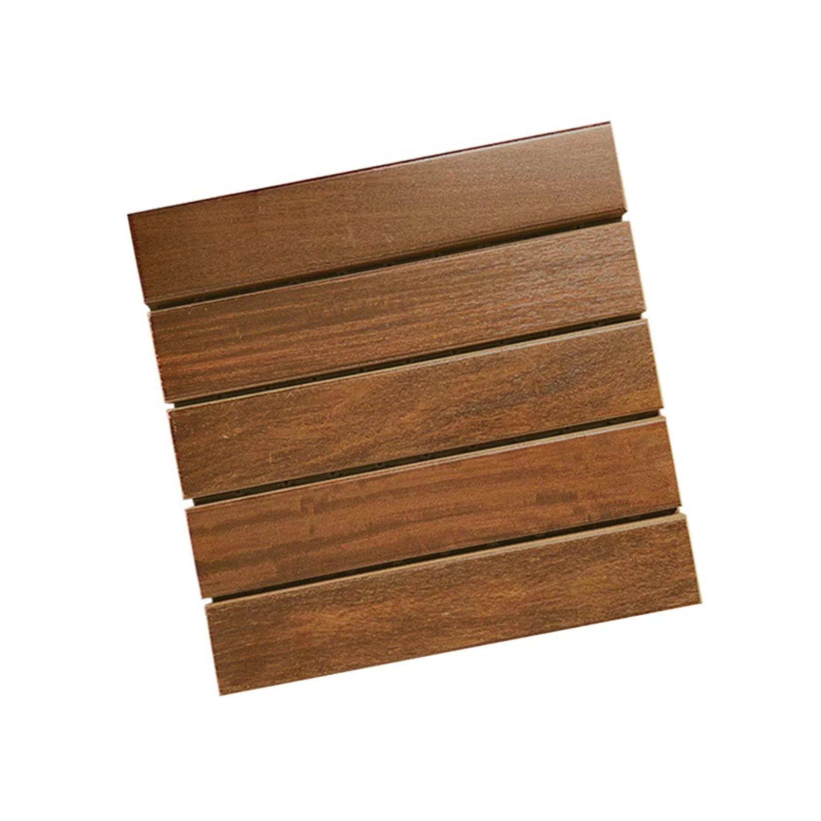 Outdoor Flooring Wooden Flooring Puzzle Interlocking Balcony Flooring Interlocking Deck Tiles for Outside Garden Balcony Walkway Indoor