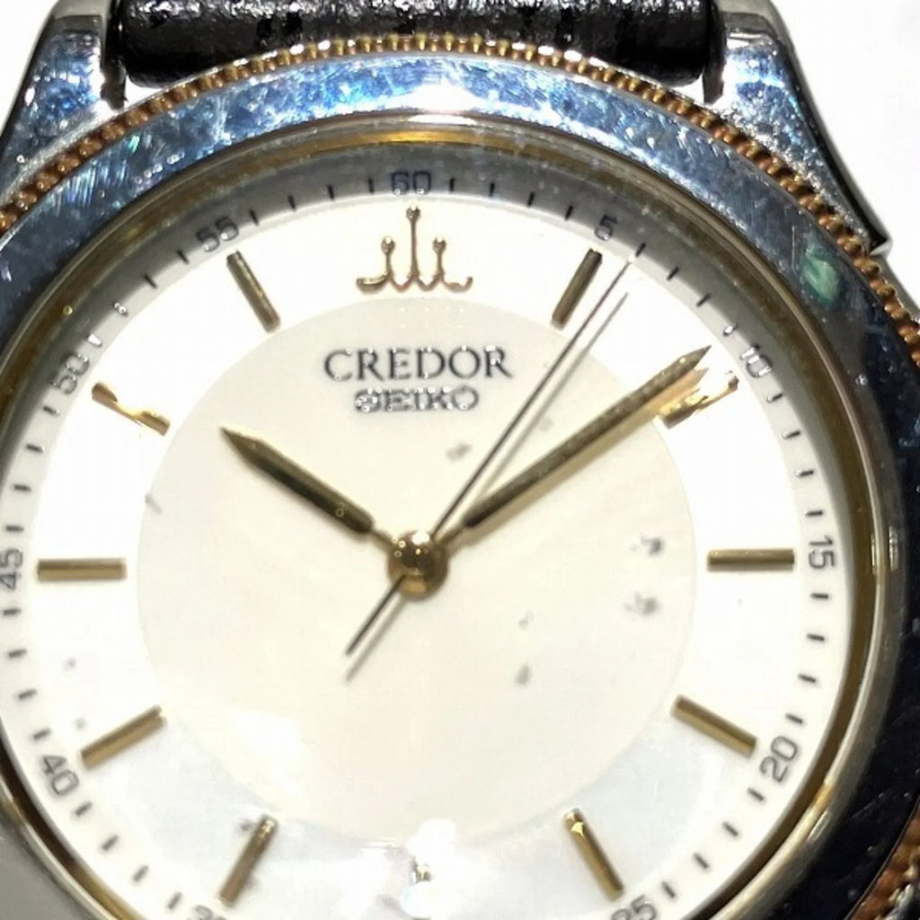 Pre-Owned Seiko Credor Pacificique 9581-6060 Quartz Watch Men's (Fair)