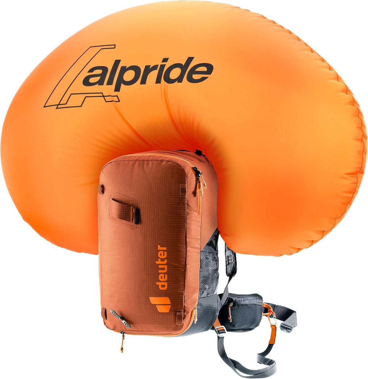 Deuter Alproof Lite 22 Avalanche Backpack - Chestnut-Black