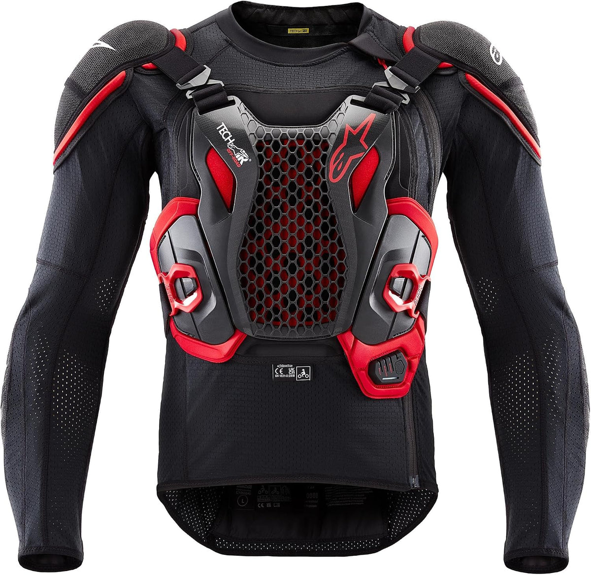 Alpinestars Tech-Air Tech-Air Off-Road System (XX-Large, Black/Red)